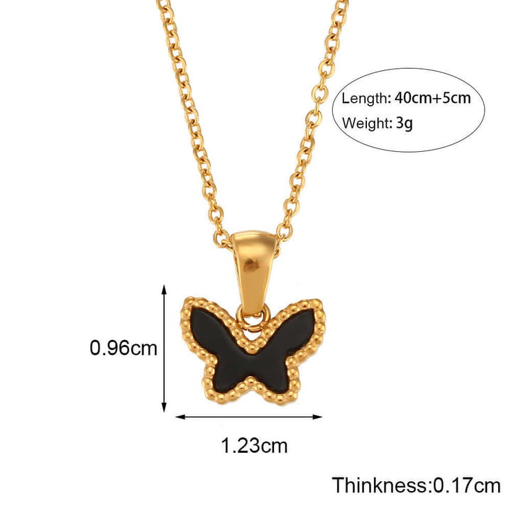 Acrylic Butterfly Pendant Jewelry WomenAcrylic Butterfly Pendant Jewelry WomenProduct information: Type: necklace Perimeter: 21cm (inclusive)-50cm (inclusive) Extension chain: less than 10cm Style: Women's Material: stainless steel, zircon, acrylic, Shell