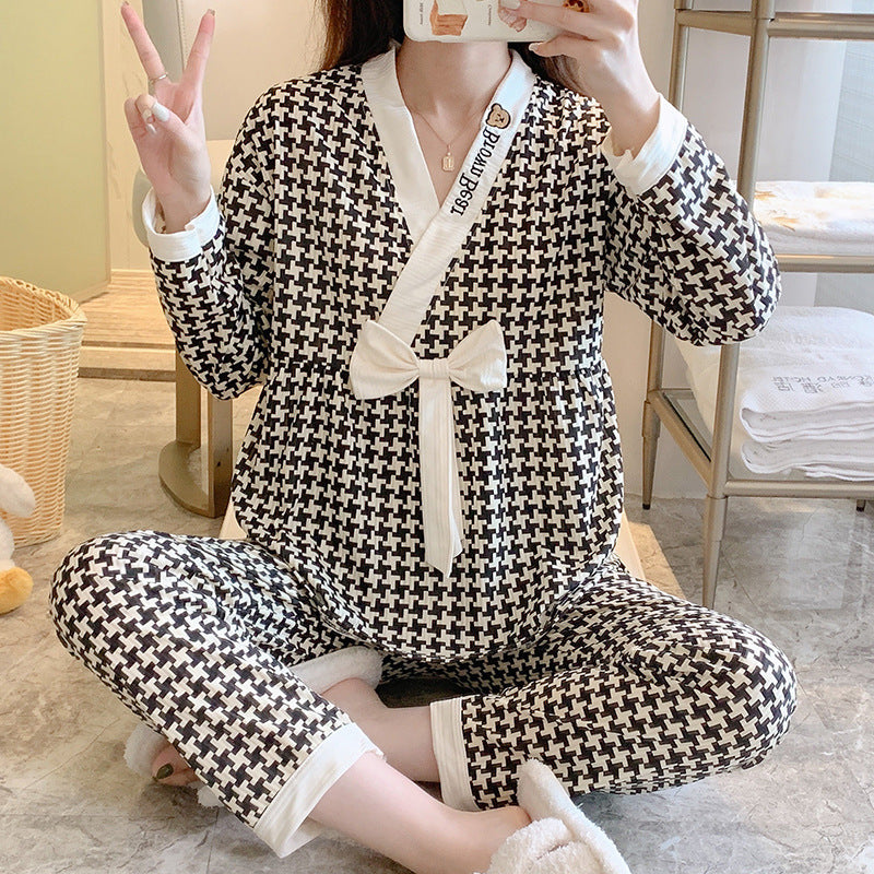 Sweet Peach Home Wear Suit Women