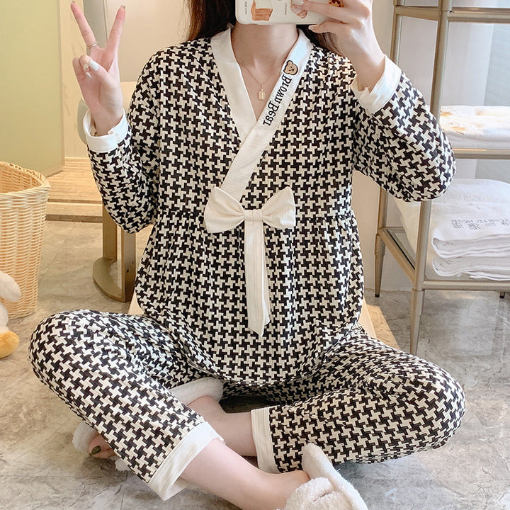 Sweet Peach Home Wear Suit Women