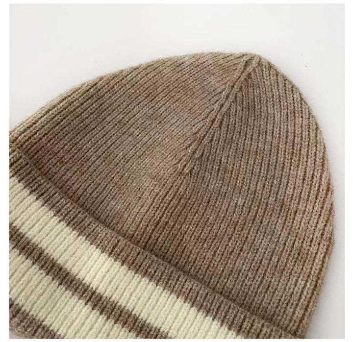 Striped Knitted Wool Hats For Both Men And WomenStriped Knitted Wool Hats For Both Men And WomenSpecifications: Style: Wool hat Fabric name: Polyester Main fabric composition: Polyester (polyester fiber) Style category: Fashion commute Processing technolo