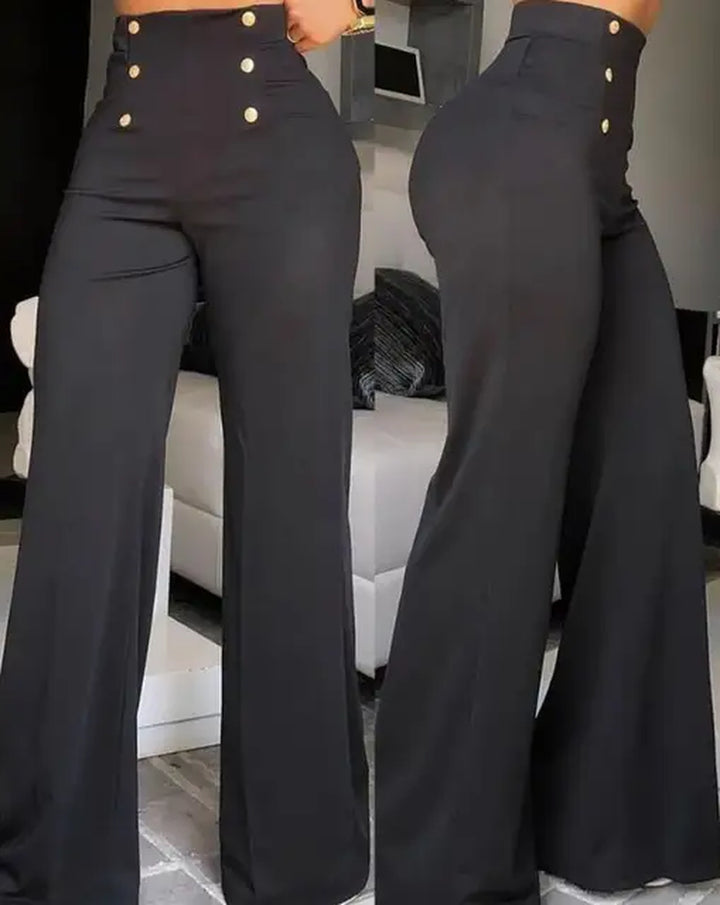 Elegant Flared Trousers