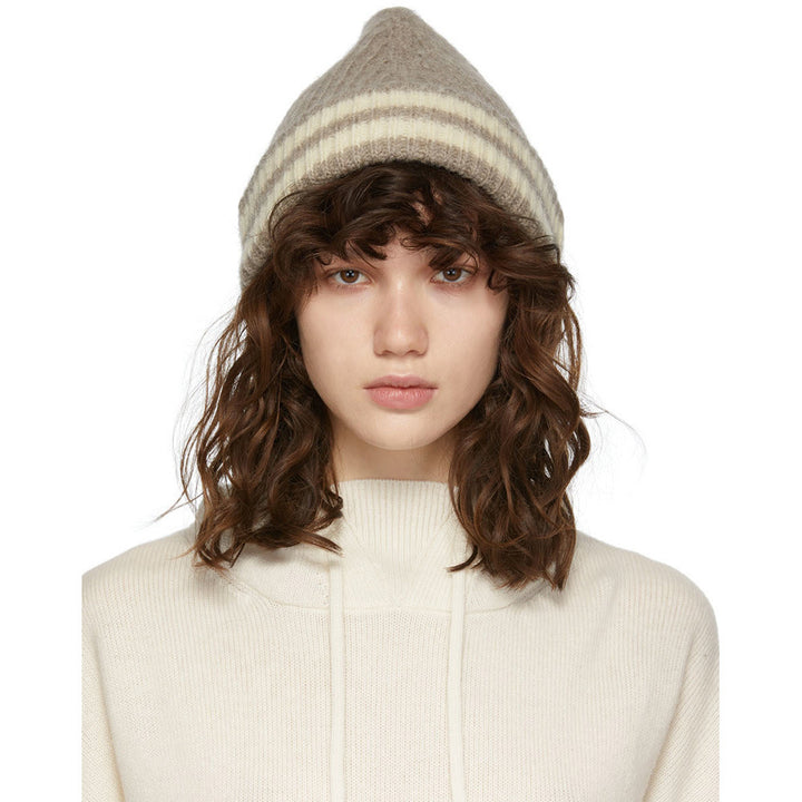 Striped Knitted Wool Hats For Both Men And WomenStriped Knitted Wool Hats For Both Men And WomenSpecifications: Style: Wool hat Fabric name: Polyester Main fabric composition: Polyester (polyester fiber) Style category: Fashion commute Processing technolo