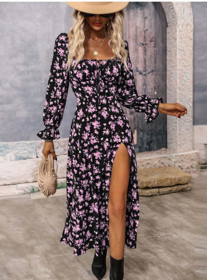 Flowers Long Dress