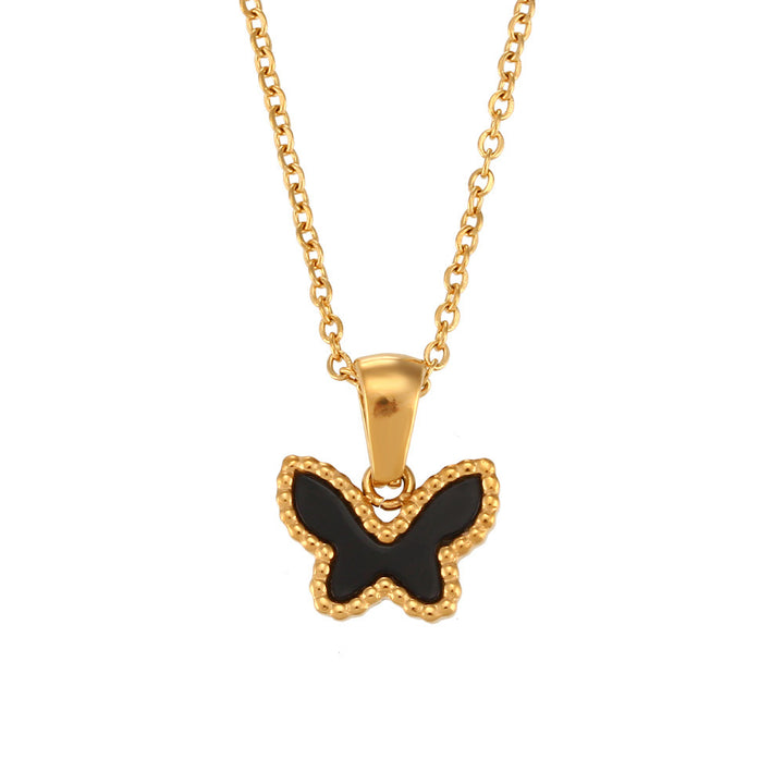 Acrylic Butterfly Pendant Jewelry WomenAcrylic Butterfly Pendant Jewelry WomenProduct information: Type: necklace Perimeter: 21cm (inclusive)-50cm (inclusive) Extension chain: less than 10cm Style: Women's Material: stainless steel, zircon, acrylic, Shell